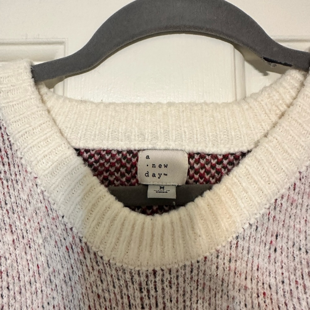 a new day Après Ski Sweater - Red and Blue - Picture 2 of 2